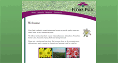 Desktop Screenshot of florapack.com